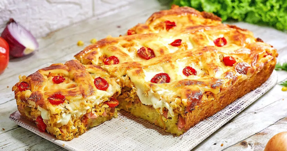 Descobri a Receita Secreta de Torta de Frango com Massa Inovadora!