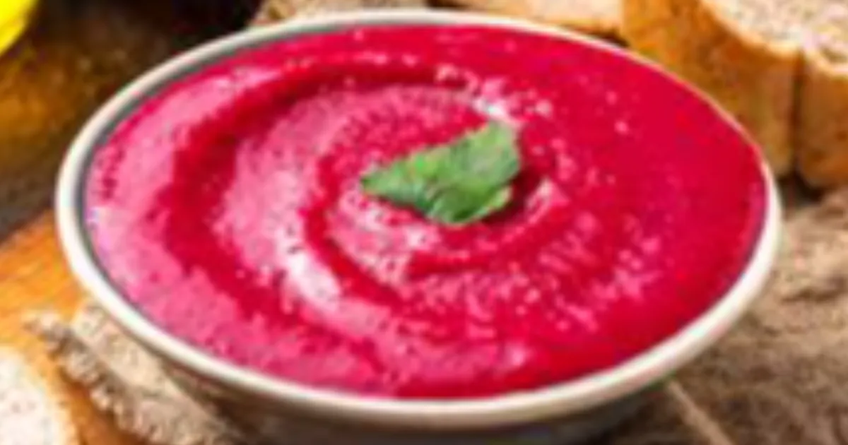 Descobri o Segredo da Vitalidade: Homus de Beterraba Irresistível!