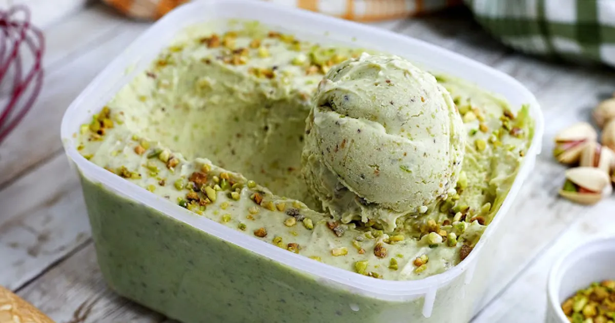 Descobri o Segredo do Sorvete de Pistache Caseiro Perfeito!