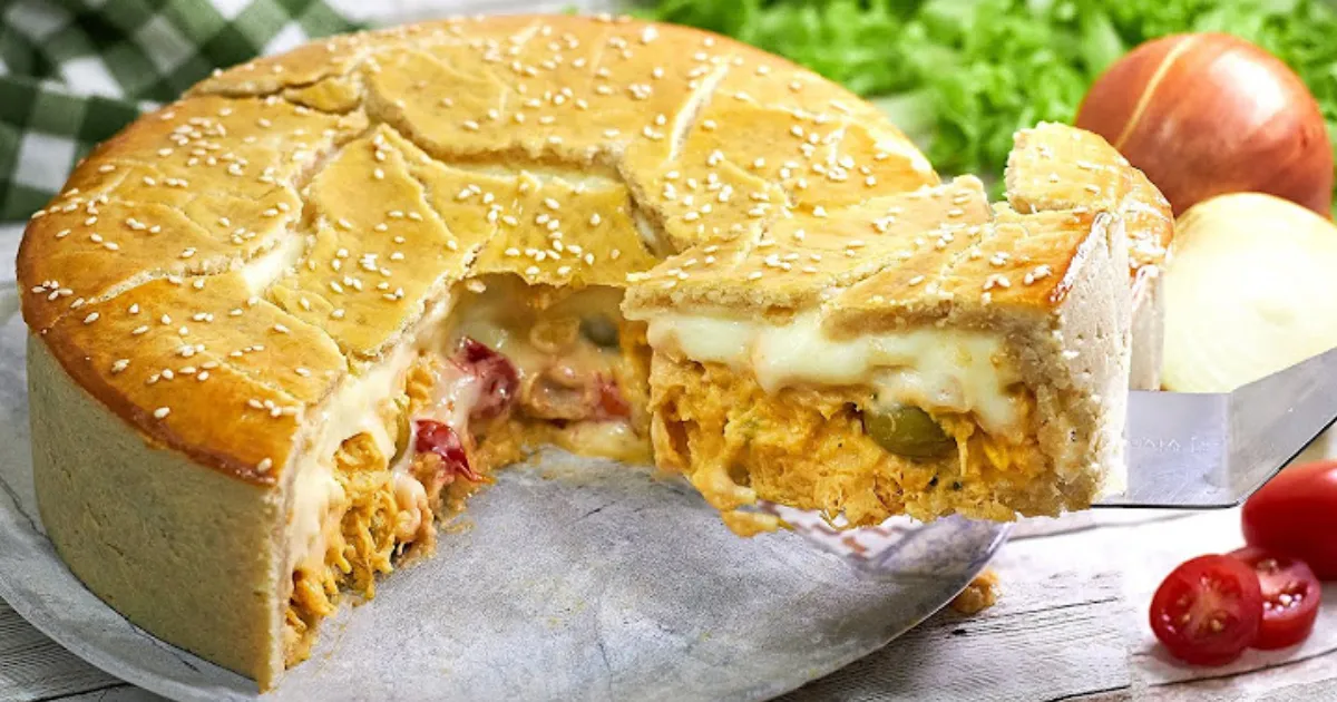 Descobrindo a Receita Secreta: Torta Caipira de Frango Inovadora sem Manteiga