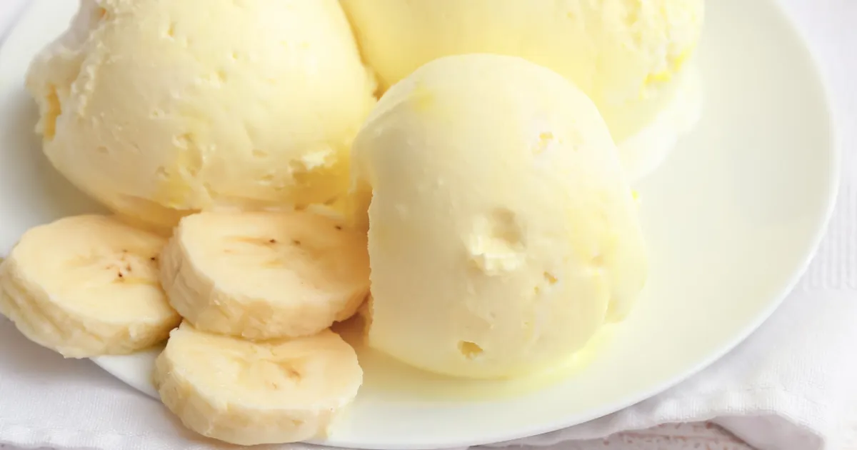 Descobrindo o prazer do Sorvete de banana fit caseiro