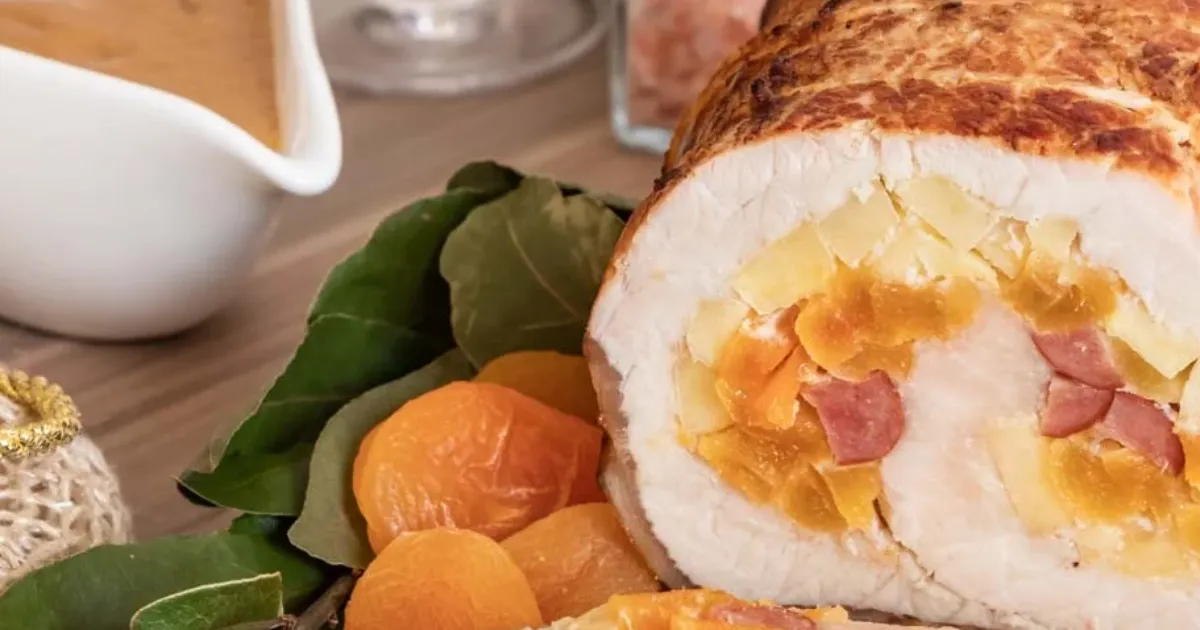 Descobrindo Sabores: Lombo Recheado com Maçã e Damasco