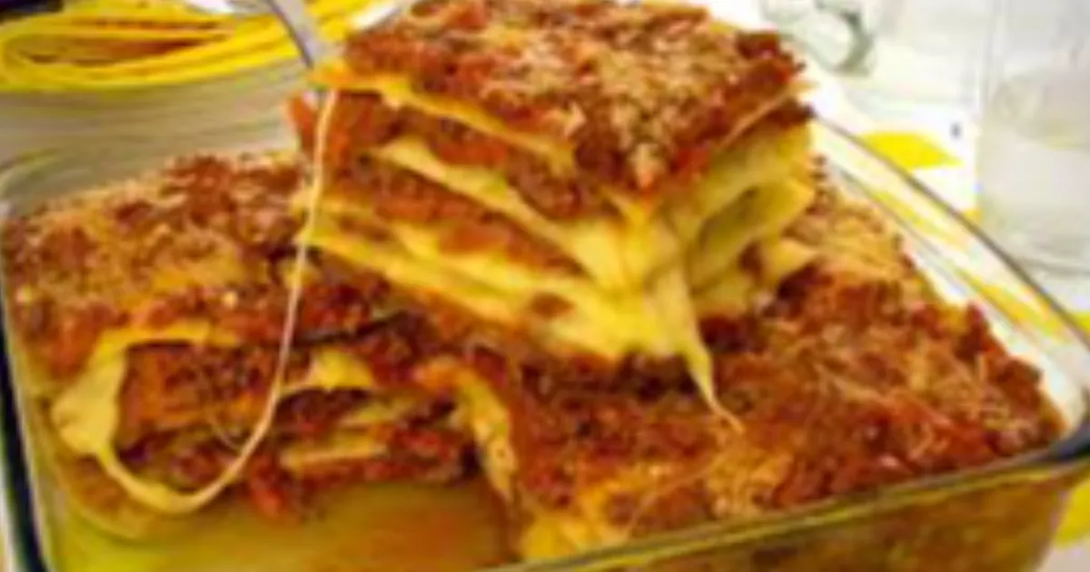 Lasanha de Carne: Um Segredo de Família Revelado