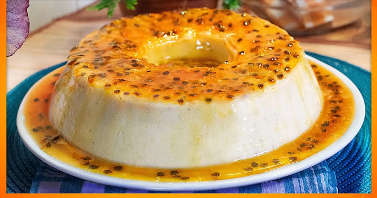 Como eu fiz um delicioso Pudim de Maracujá sem usar forno ou ovos