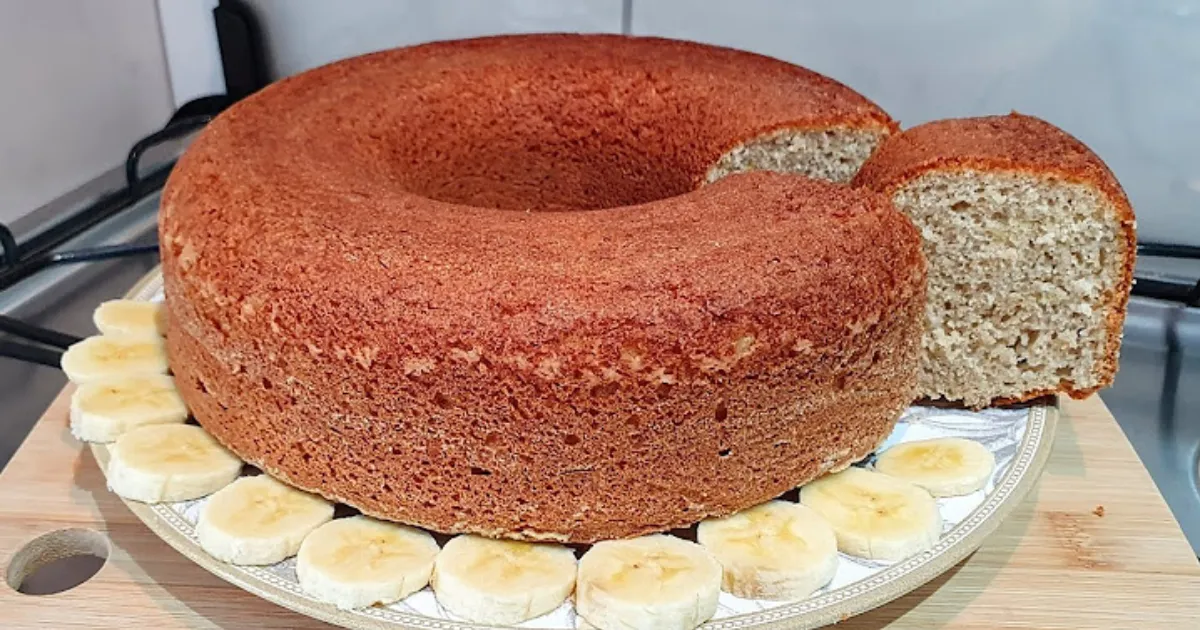 Descobri a Receita Perfeita para um Bolo de Banana Inesquecível