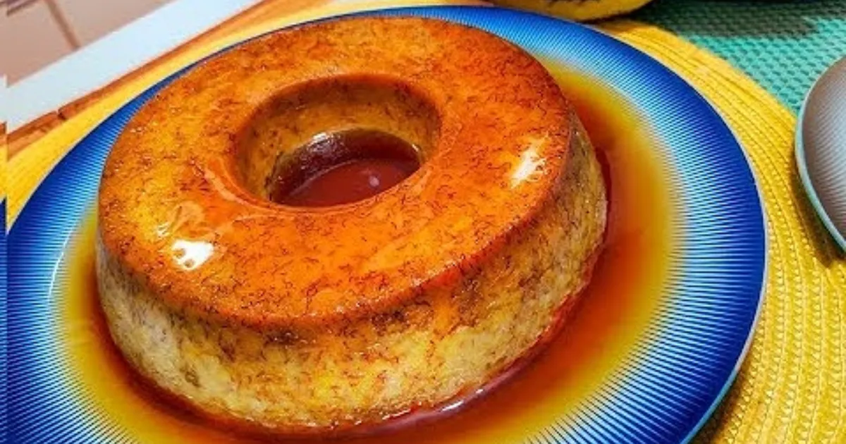 Descobri como fazer um Delicioso Pudim de Banana em apenas 15 minutos!