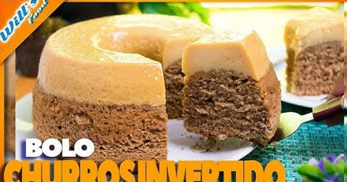 Descobri o segredo do Bolo Churros Invertido perfeito que não gruda!