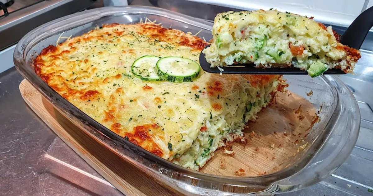 Descobrindo os Segredos da Torta Suflê de Abobrinha e Queijo