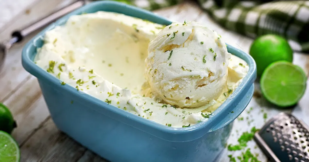 Descubra Como Fiz Um Delicioso Sorvete de Limão com Apenas 3 Ingredientes!