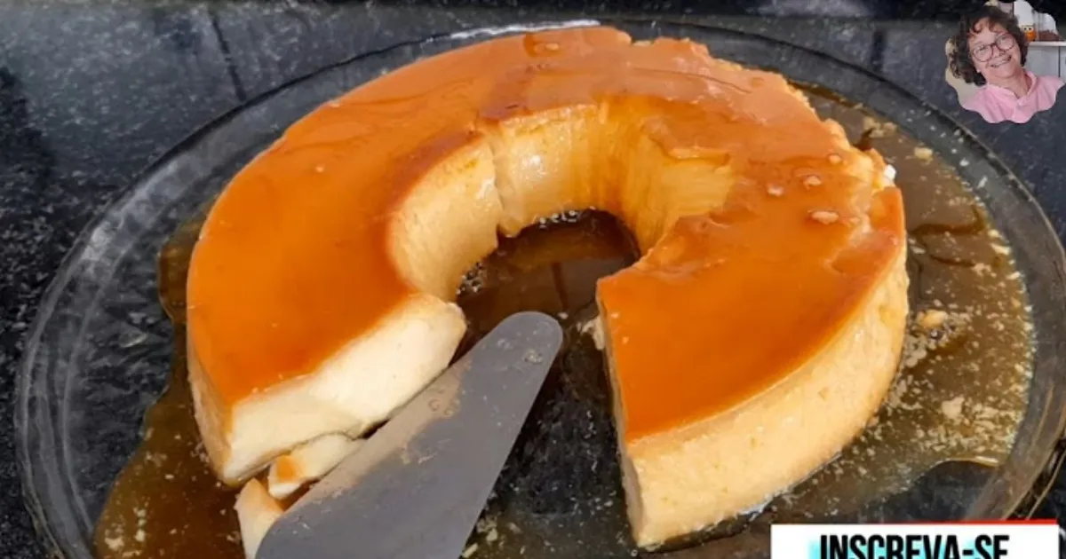 Minha descoberta da simplicidade: o Pudim de 3 Ingredientes que encantou a família