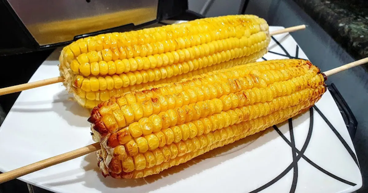 Descobri como preparar milho verde na AirFryer e o resultado é incrível!