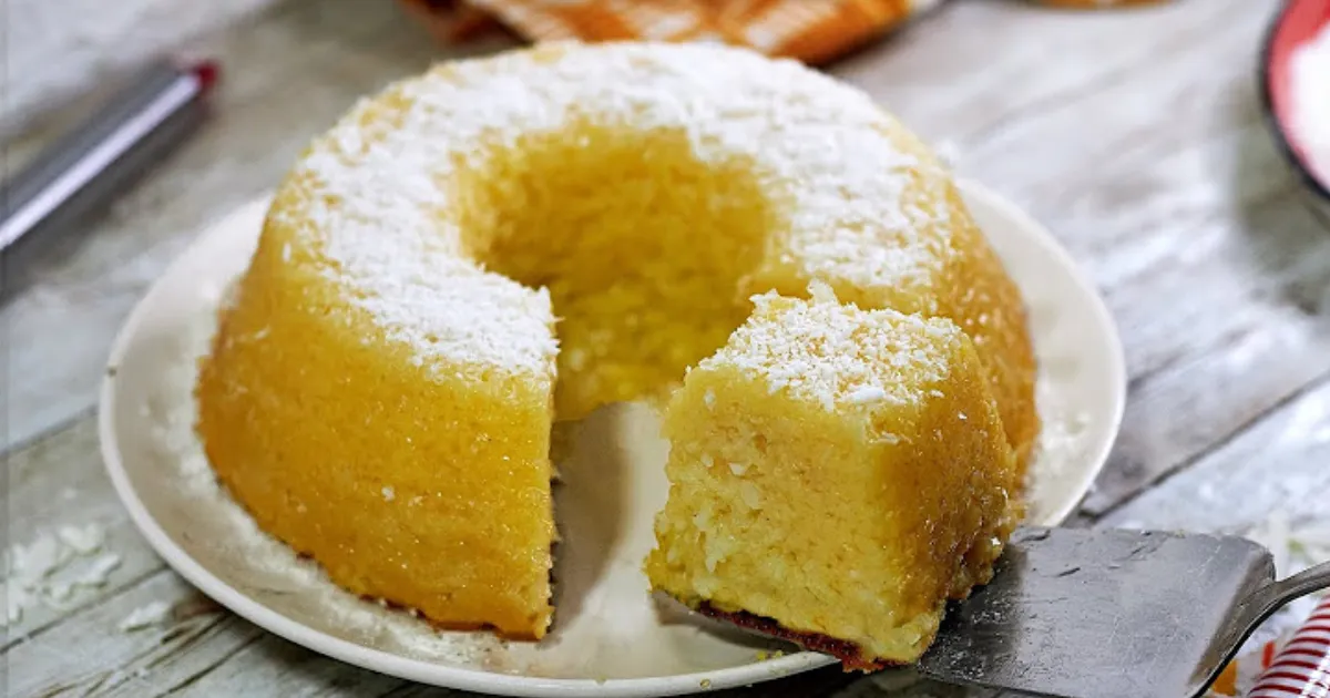 Descobri o segredo: Bolo Bom-Bocado sem trigo, uma delícia úmida!