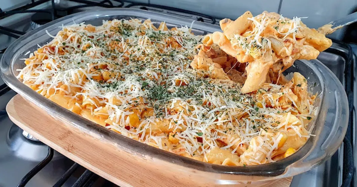 Descobri o segredo do macarrão cremoso que fica pronto em 3 minutos!