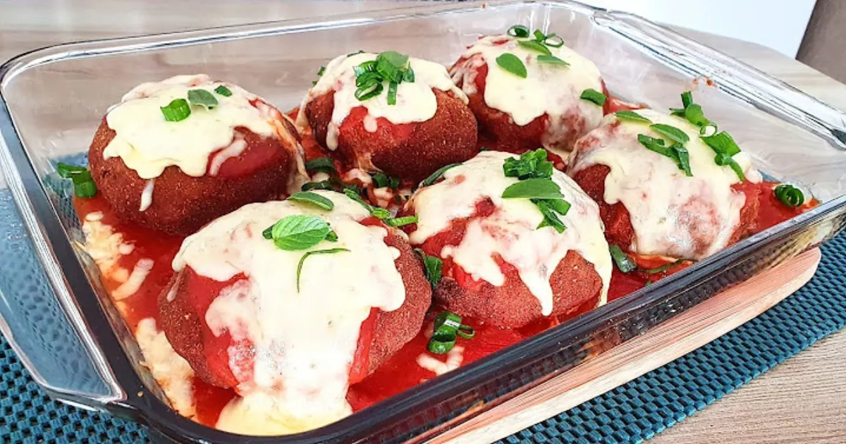 Descobrindo sabores: minha aventura culinária com Polpetone recheado