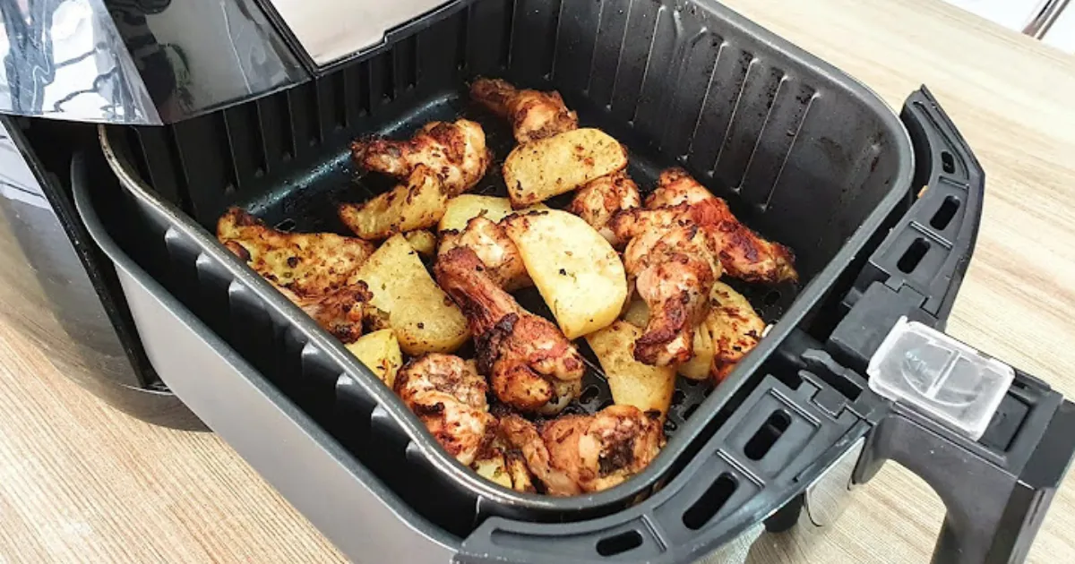 Descobrindo Sabores: Meu Frango com Batata Doce Perfeito na Airfryer
