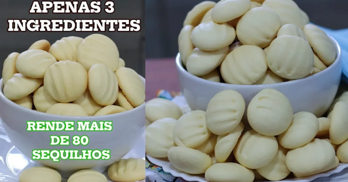 Minha receita secreta: Sequilhos de leite condensado que derretem na boca