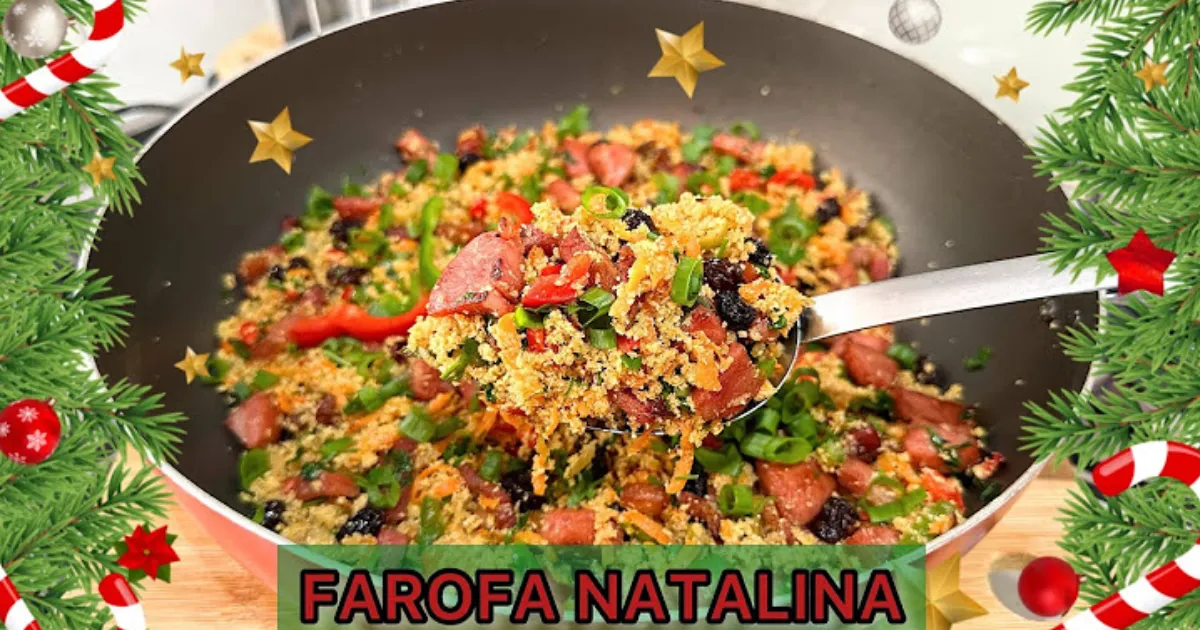 Revelando o Segredo da Minha Farofa Natalina Irresistível