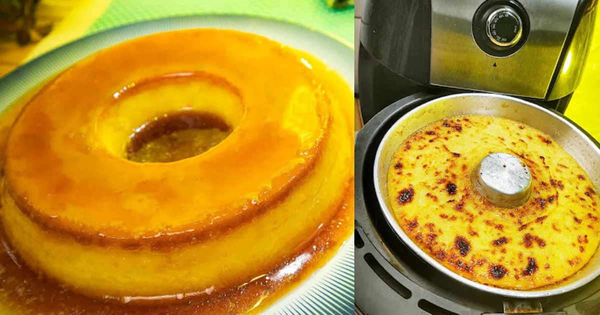 Descobri o Segredo do Melhor Pudim 4 Leites no Airfryer!