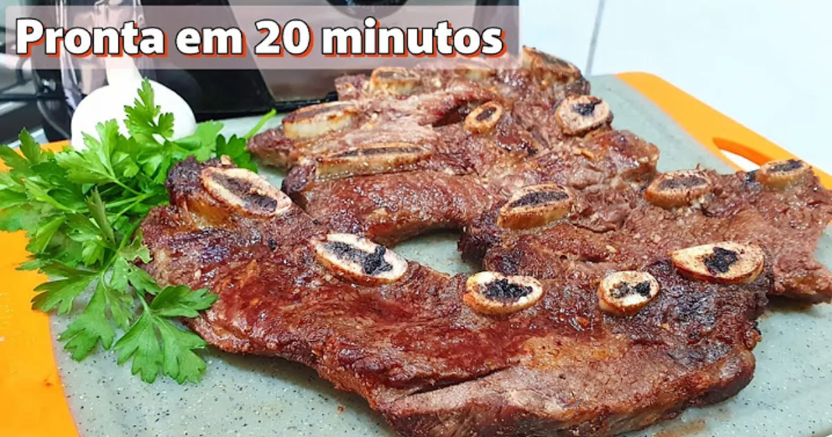 Descobri o Segredo da Costela Perfeita na Airfryer em Apenas 20 Minutos!