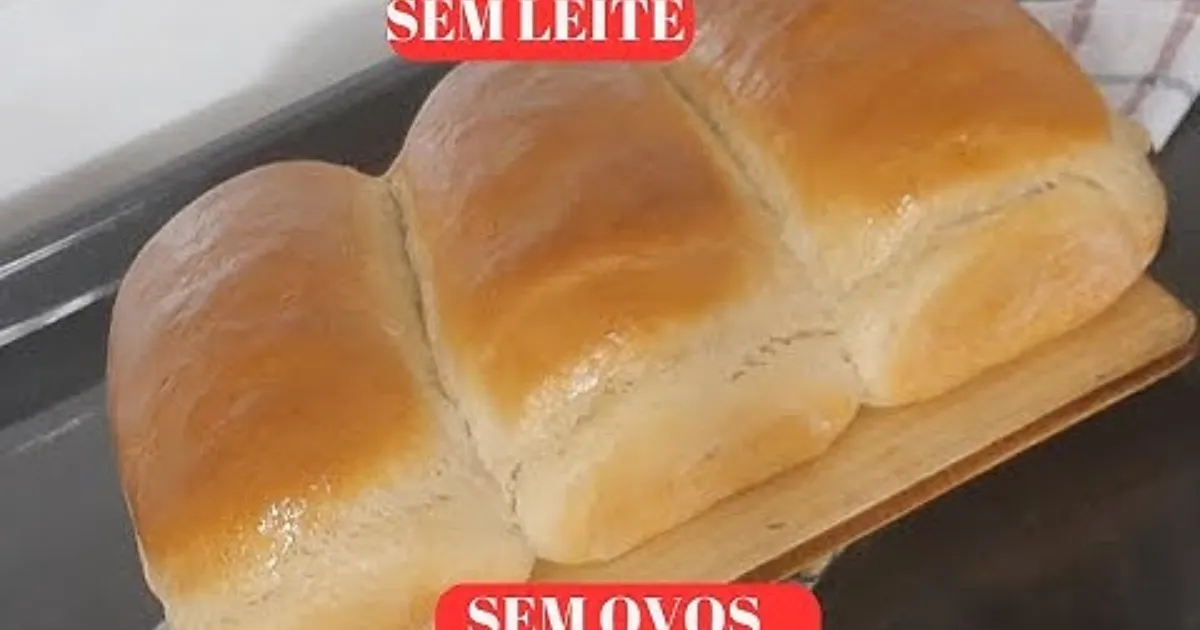 Descobri o segredo do pão caseiro perfeito: sem leite, sem ovos!