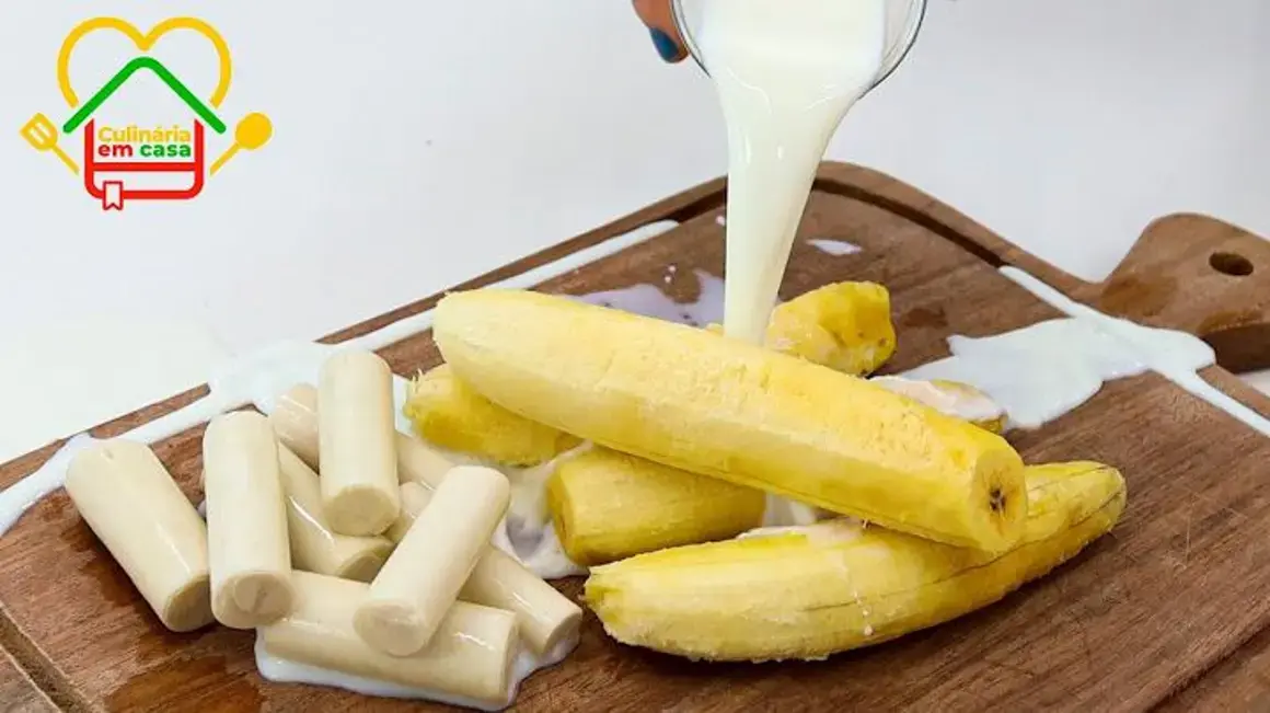 Receita de Banana no Creme de Palmito: Surpreenda-se com esta combinação única!