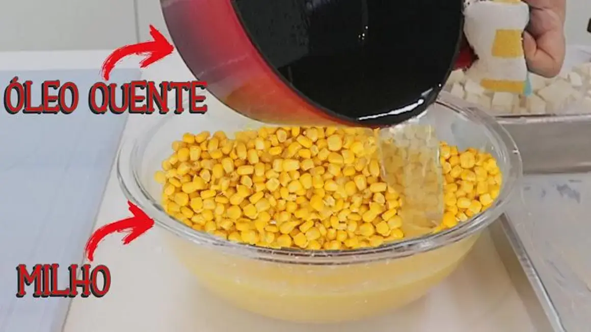 Receita de Bolo de Milho com Óleo Quente: Uma Delícia que Você Precisa Experimentar