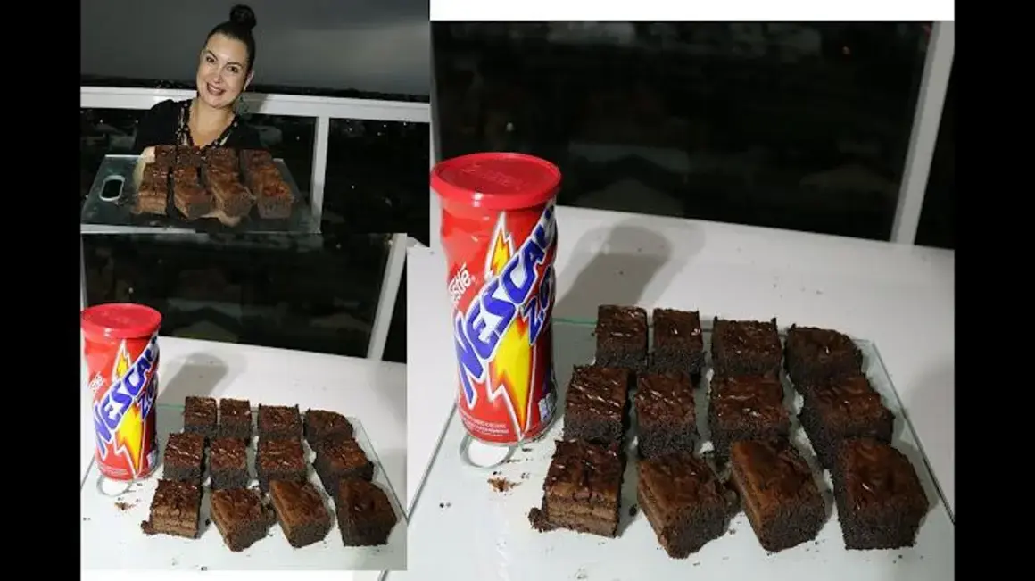 Receita de Brownie de Nescau Molhadinho: Delícia sem Chocolate em Barra