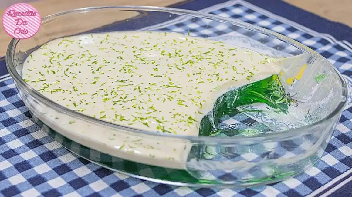 Receita de Gelatina com Mousse de Limão: Delícia Fácil e Econômica para Todos