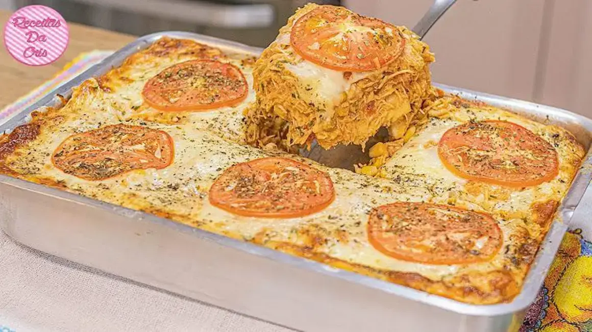 Receita de Lanchão de Frango Cremoso na Forma: Simples e Delicioso