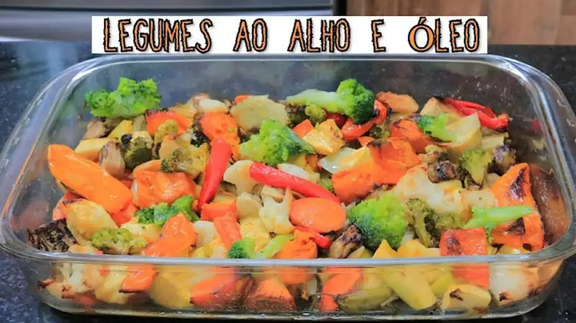 Receita de Legumes Assados para deixar minha refeição muito mais gostosa