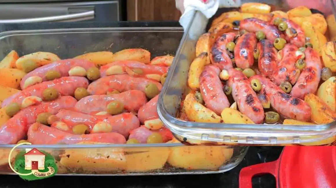 Receita de Linguiça na Travessa: Uma Mistura Prática Para o Almoço em Família