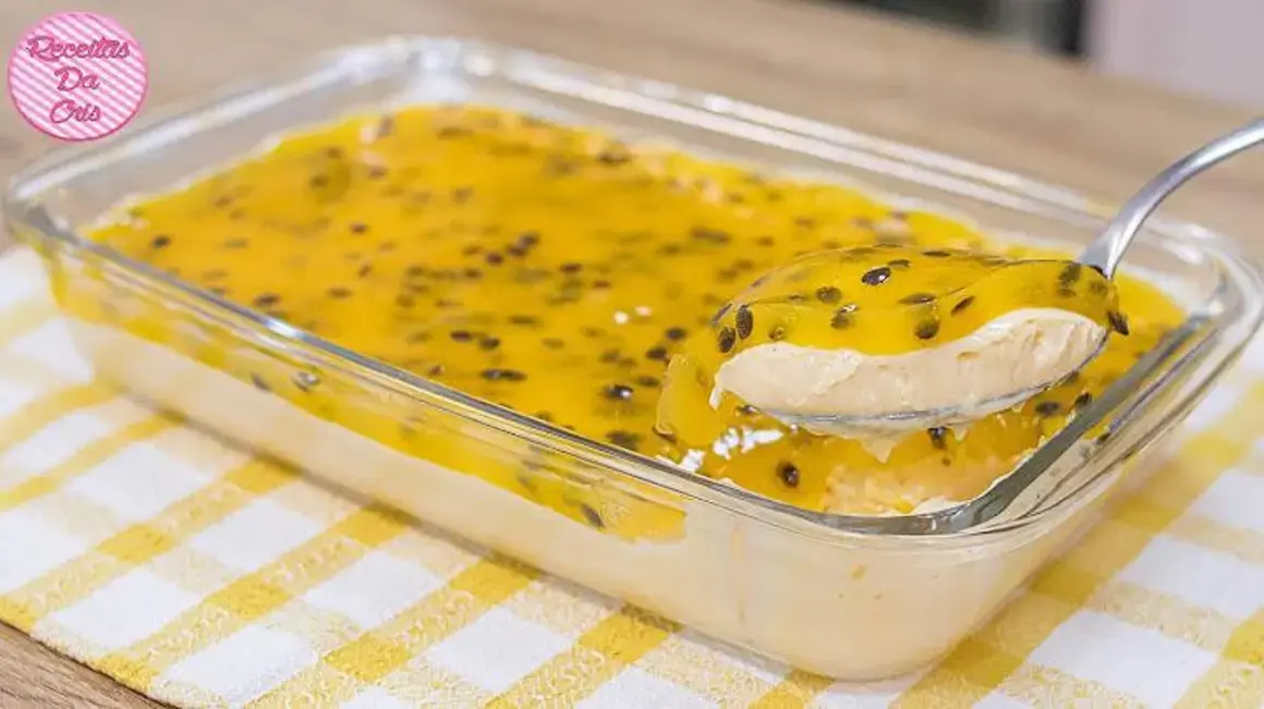 Receita de Mousse de Maracujá Pronta em 30 Minutos com Suco Tang Super Fácil