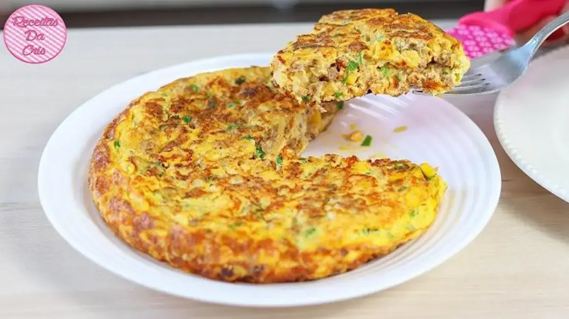 Receita de Omelete de Carne Moída Simples e Saborosa Para Fazer em Casa