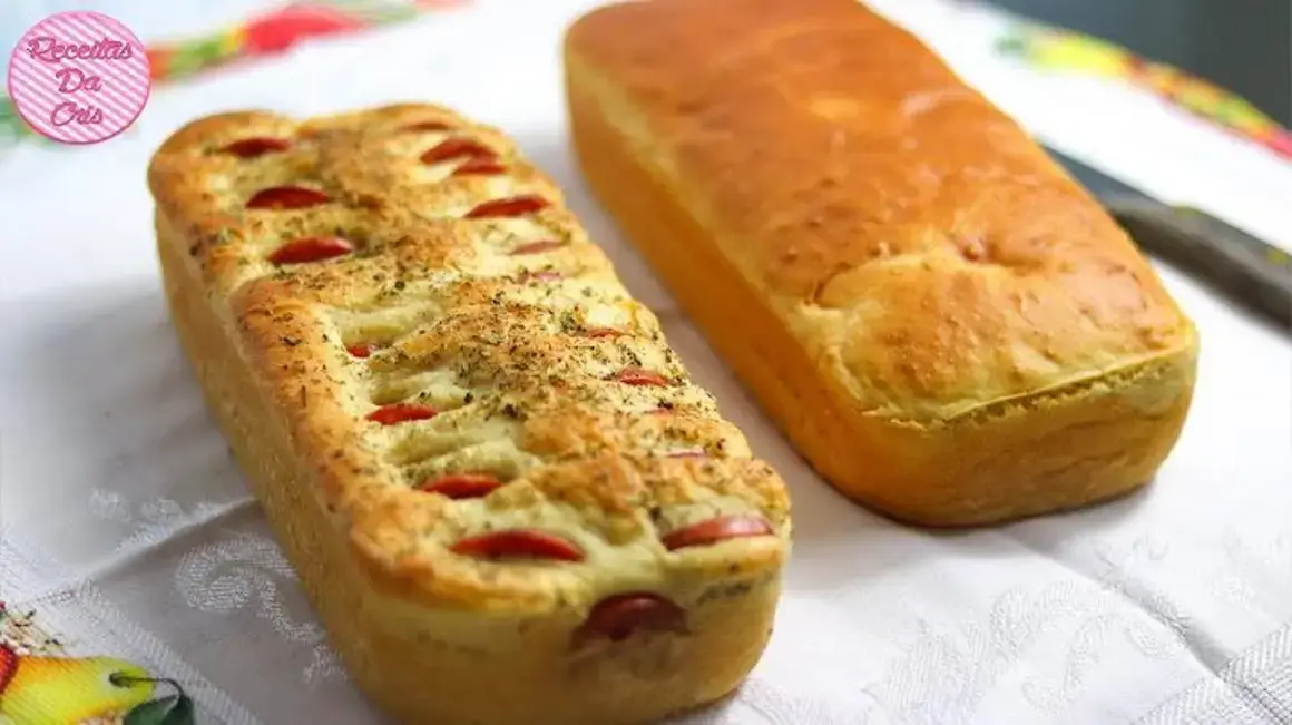 Receita de pão caseiro de liquidificador fácil e rápida para o seu lanche perfeito