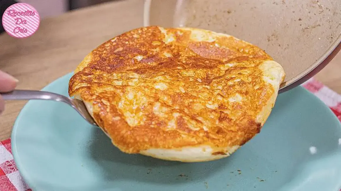 Receita de Pão de Queijo de Frigideira Pronto em 3 Minutos e Muito Saboroso