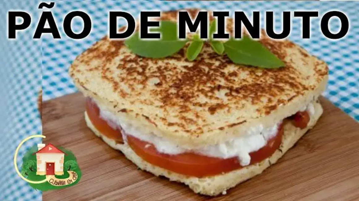 Receita de Pãozinho de Minute Sem Farinha Super Fofinho Para Te Surpreender