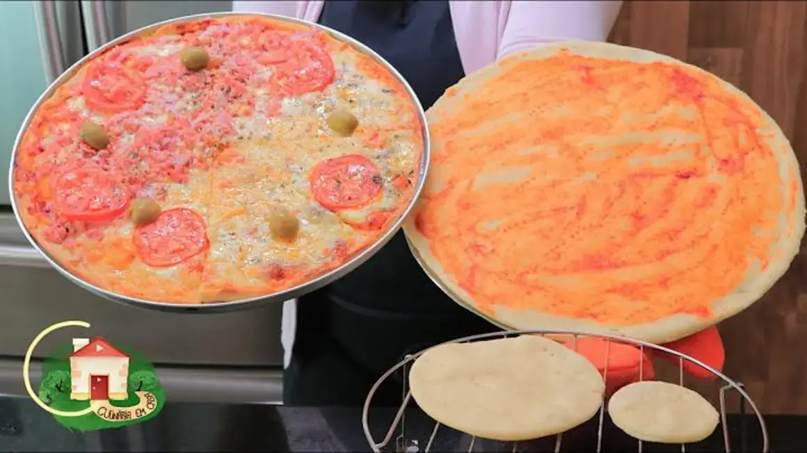 Receita de Pizza Caseira Profissional com Poucos Ingredientes para Todos