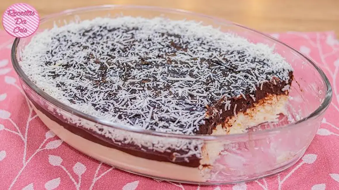 Receita de Prestígio Gelado Cremoso de Travessa Para Encantar A Sua Família