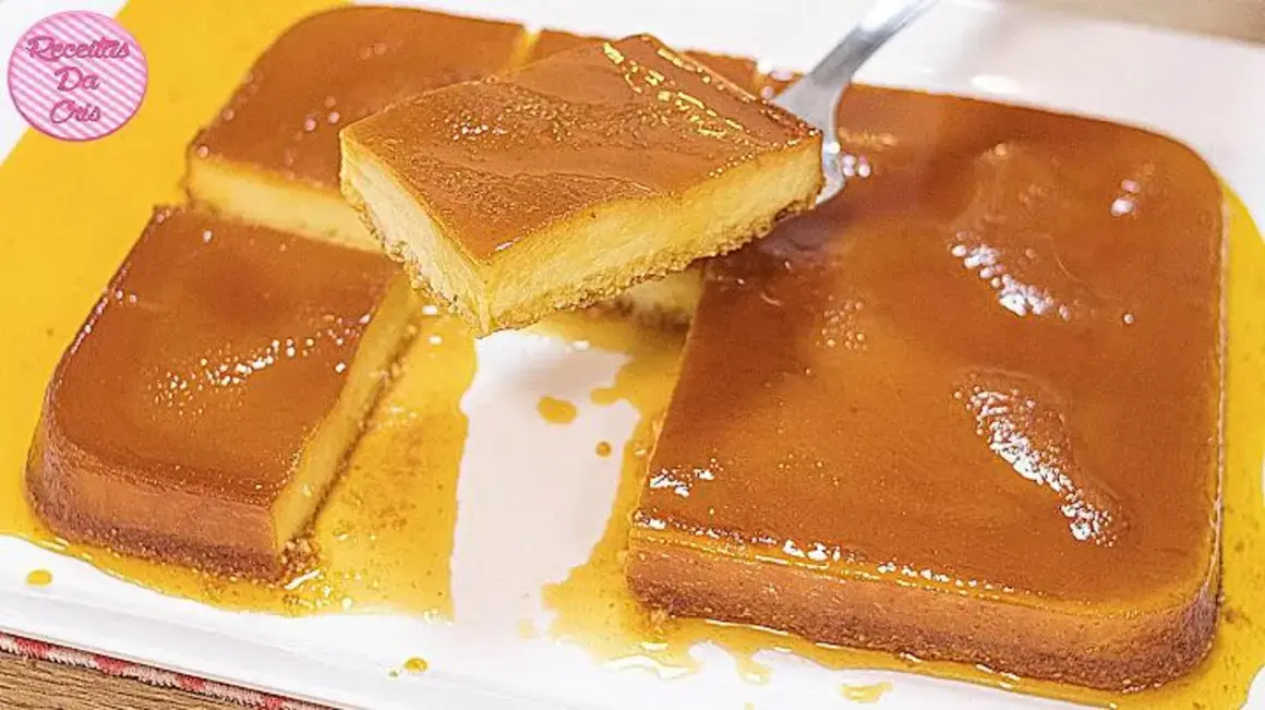 Receita de Pudim Caçalora Italiana: Feito com Poucos Ingredientes e Muito Sabor