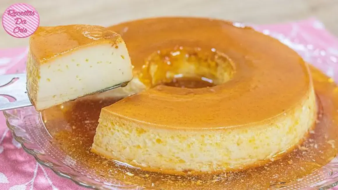 Receita de Pudim de Leite Condensado com Ninho, Uma Delícia Creans e Cremosa!