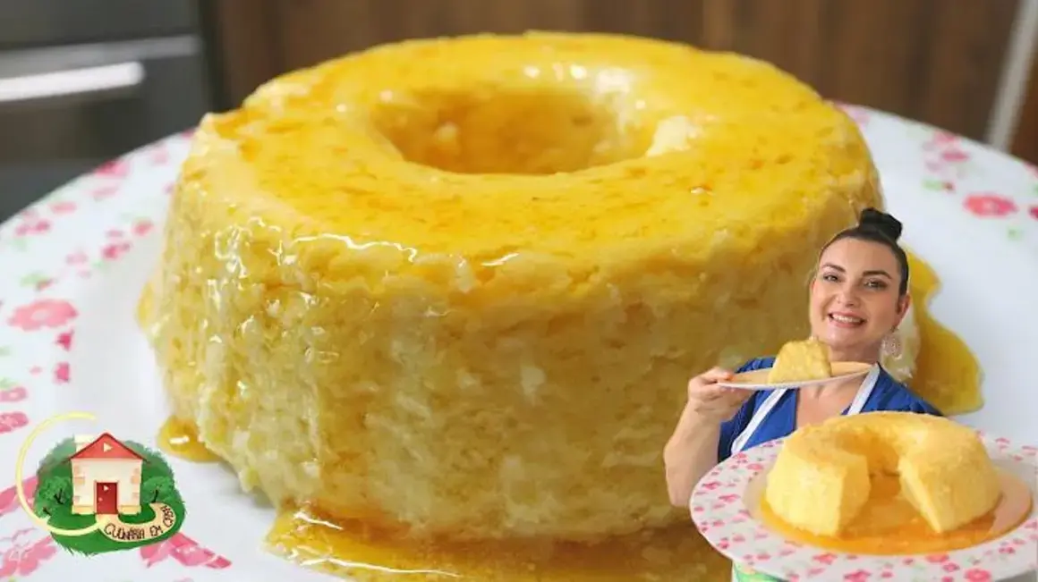 Receita de Pudim de milho de latinha que derrete na boca e é incrível