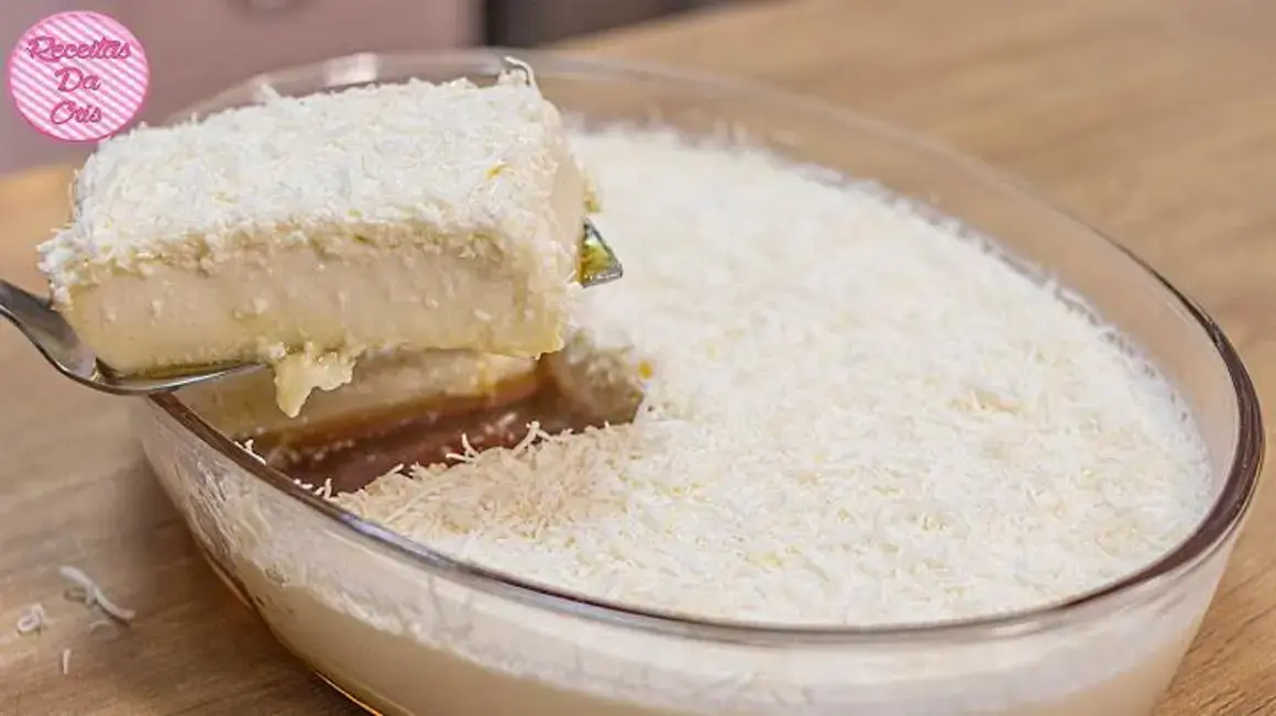 Receita de Pudim dos Anjos na Travessa: Delícia Sem Forno para Saborear Junto