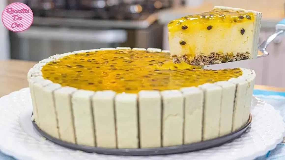 Receita de Torta Mousse de Maracujá: Fácil e Deliciosa para o Seu Lanche!