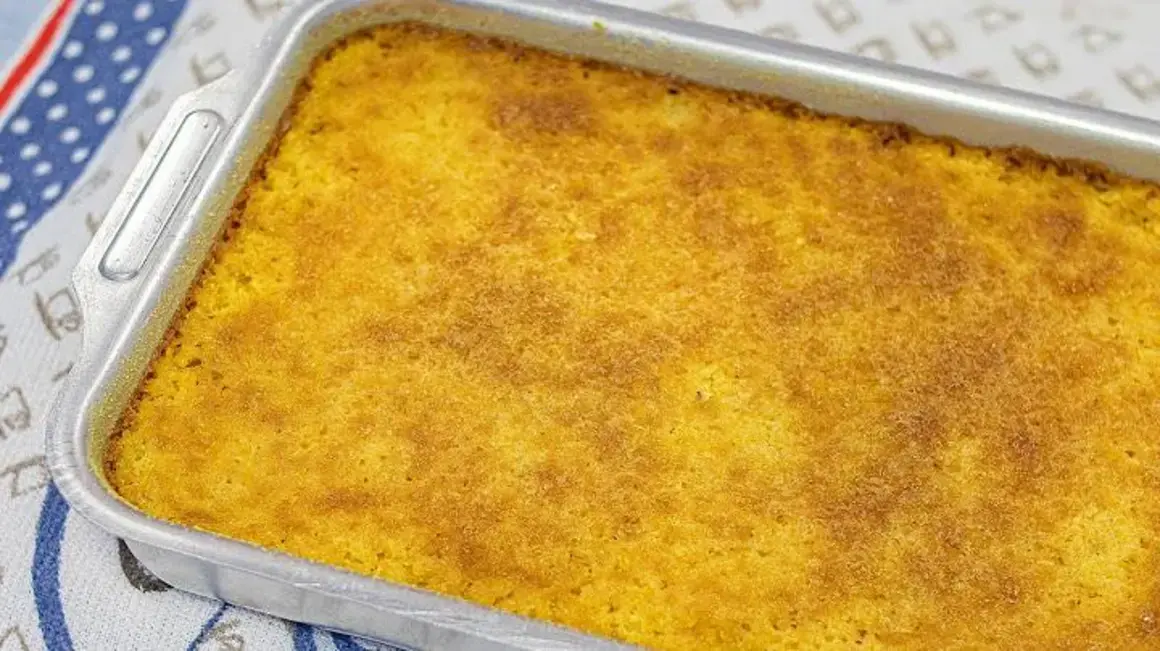 Receita de Bolo Romeu e Julieta de Flocão de Milho Sem Farinha de Trigo