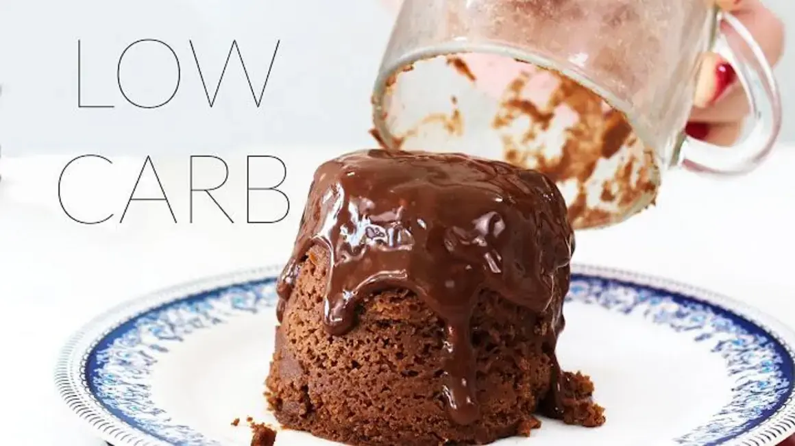 Receita de Bolo Saudável de 1 Minuto Que Preparei para um Lanche Rápido e Saboroso