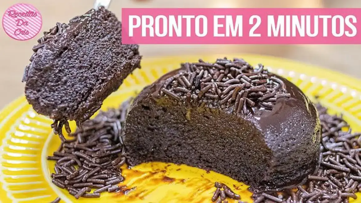Receita de Brigadeirão Cremoso: Aprenda a Fazer na Caneca em 2 Minutos