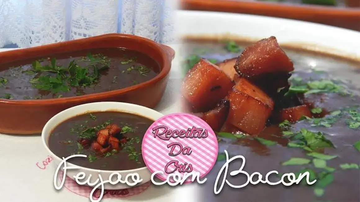 Receita de caldo de feijão com bacon: Aprenda a fazer essa delícia caseira agora mesmo!