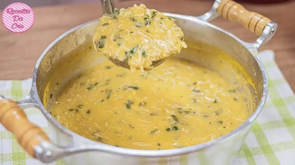 Receita de Caldo de Milho Cremoso com Frango que eu amo fazer em casa