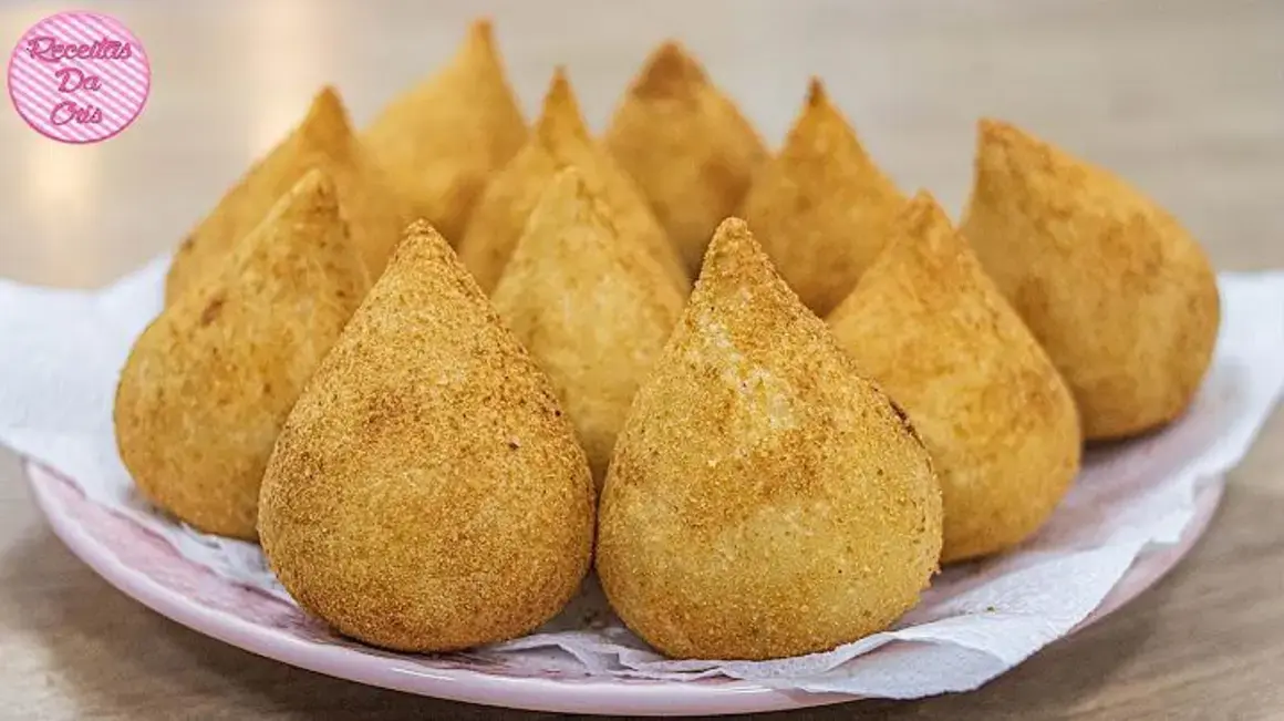 Receita de Coxinha de Frango Simples Para Iniciantes Que Querem Aprender
