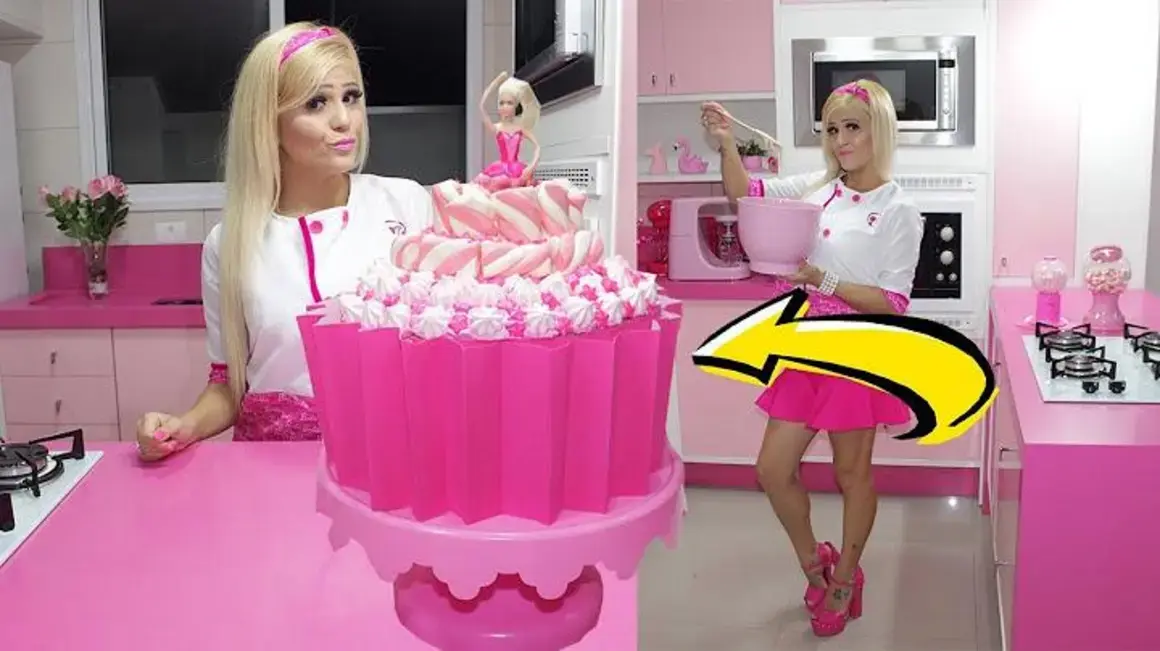 Receita de cupcake gigante da Barbie para fazer em casa e encantar a todos